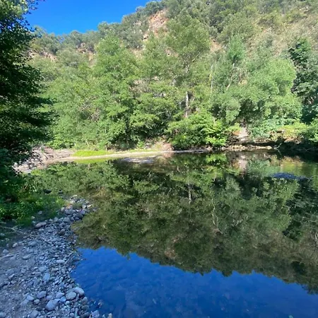 Mas La Solarie - Piscine & Riviere Privee - Cevennes 펜션 *
