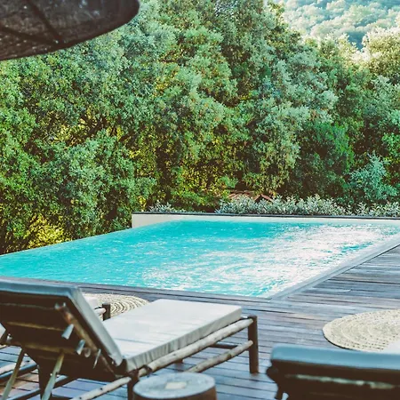 Mas La Solarie - Piscine & Riviere Privee - Cevennes 펜션