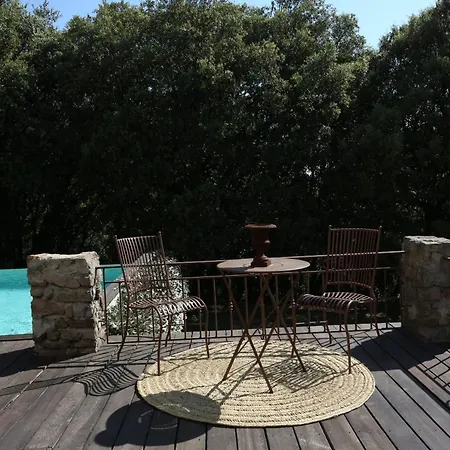 Mas La Solarie - Piscine & Riviere Privee - Cevennes 펜션 *