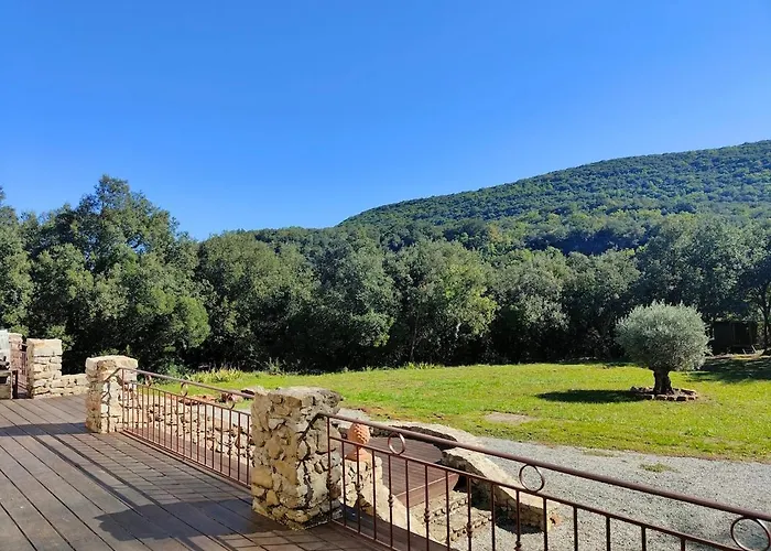 Mas La Solarie Au Coeur Des Cévennes Avec Accès Privé à La Rivière Thoiras